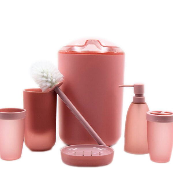 HOME CUBE 6Pcs Bathroom Accessories Set