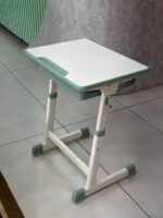 Kids Study Table & Chair Set - Mint Green - Image 7