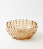 Amber Glass Serving Bowl Set - Image 2