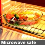 Minimalist crystal-clear Glass Oval Dish ( 700 ml ) - Image 2