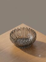 Smoked Glass Serving Bowl Set - Image 2