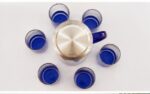 Glass Water Jug with 6 Drinking Glasses Set - Image 3