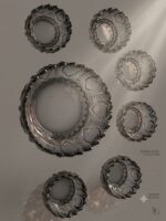 Smoked Glass Serving Bowl Set - Image 7
