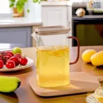 Silicone Lid Glass Water Jug - Image 4