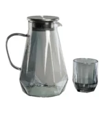 7-Pcs/Set Glass Pitcher with 6 Glasses Tumbler Cups - Image 5