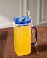 Drinking Glasses with Glass Straw - Image 5