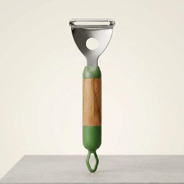 Y-shaped stainless steel peeler