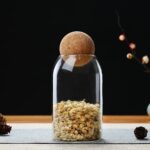 Clear Cork Glass Bottle Storage - Image 3