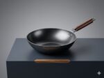 Premium Carbon Steel Wok with Wooden Handle - Image 4