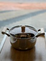 304 Stainless Steel Cooking Pot with Glass Lid - Image 3