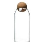 Clear Cork Glass Bottle Storage - Image 8