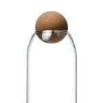 Clear Cork Glass Bottle Storage - Image 7