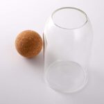 Clear Cork Glass Bottle Storage - Image 5