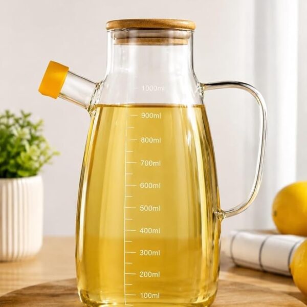 Glass Oil Dispenser Bottle 900 ml