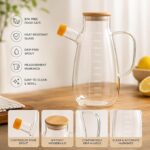 Glass Oil Dispenser Bottle 900 ml - Image 2