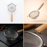 Stainless Steel Fruit Juicer Filter Screen Colander Strainer Reusable - Image 2
