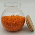 3-Piece Round Glass Jar Set with Bamboo Lid - Image 6