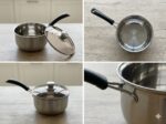 Stainless Steel Saucepan with Glass Lid - Image 6
