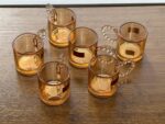Crystal Handle Glass Coffee Cup - Image 2