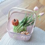 Fruit Basket Bin with Bamboo Handle - Image 11
