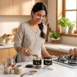 3 Pcs Glass Storage Jars for Sugar Coffee Tea - Image 7