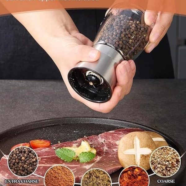 Pepper Grinder Seasoning Bottle