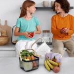 Fruit Basket Bin with Bamboo Handle - Image 8
