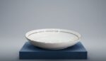 White Gold Rim Ceramic Plate ( 7 Inch ) - Image 2