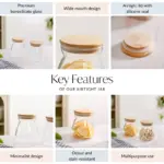 Glass Storage Containers (940 ML) - Image 9