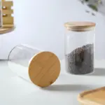 Glass Jar With Bamboo Lid Food Storage Container - Image 4