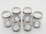 7-Piece Glass Jug & Glass Set with Silver Print - Image 4