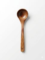3-Piece Natural Wood Kitchen Utensil Set - Image 3