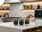 3 Pcs Glass Storage Jars for Sugar Coffee Tea - Image 2
