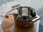 304 Stainless Steel Cooking Pot with Glass Lid - Image 2