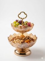 Vintage 2-Layer Fruit & Nut Stand
