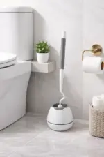 Toilet Brush And Plastic Holder - Image 2