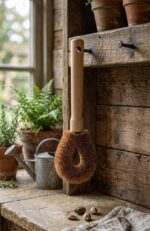Dish Brush with Handle - Image 2