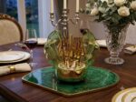 Luxury 24-Piece Gold Cutlery Set with Rotating Dustproof Storage Dome - Image 8