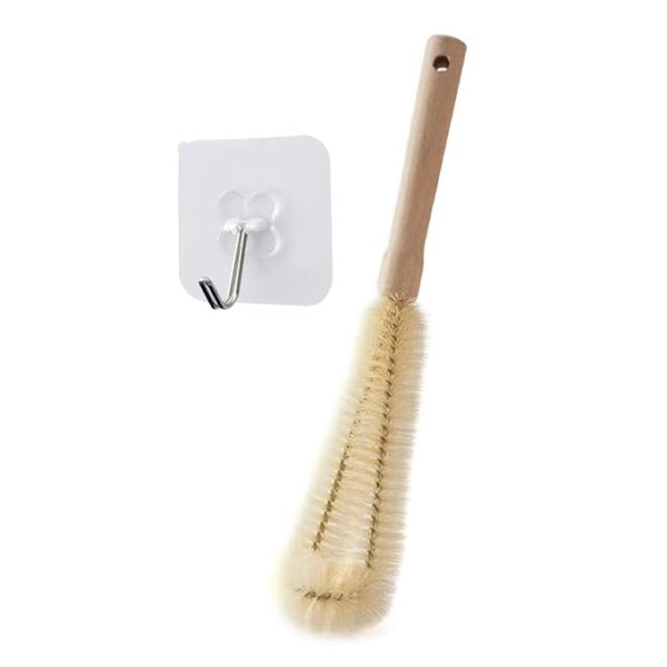 1PC Bottle Brush Cleaner Long Wood Handle