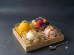 Luxury Dry Fruit Tray with 4 Glass Bowls - Image 2
