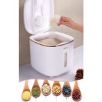 Rice Storage Container with Wheel - Image 2