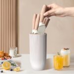 6 Piece Knife Set with Block - Image 2