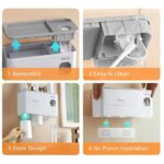 Toothpaste Dispenser with Toothbrush Holders - Image 4
