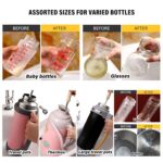 1PC Bottle Brush Cleaner Long Wood Handle - Image 2