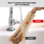 1PC Bottle Brush Cleaner Long Wood Handle - Image 3