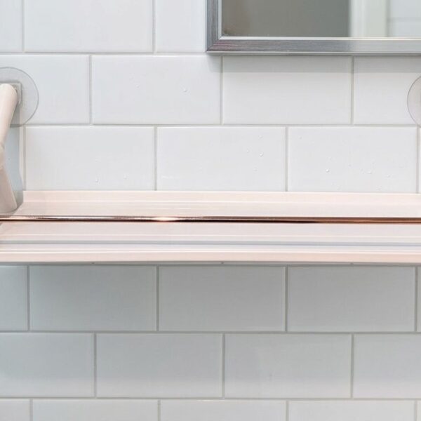 Bathroom Shower Shelf with Suction Cups