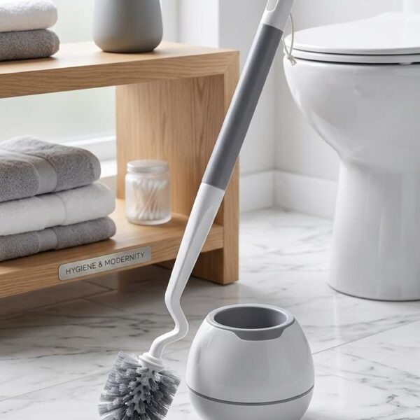 Toilet Brush And Plastic Holder
