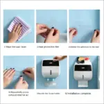 Wall-Mounted Toilet Paper Holder - Image 2