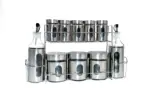 Kitchen Collection 10-Piece Stainless Steel Kitchen Set with Stand - Image 6