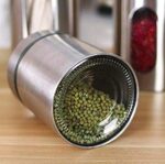 Clear Glass Steel Window Storage Jars - Image 5